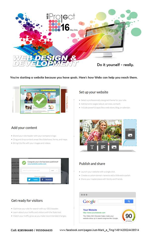 Emailer Design for Website Promotion